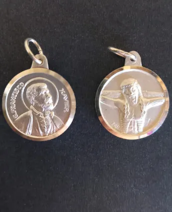 Medalla plata San Francisco/Cristo